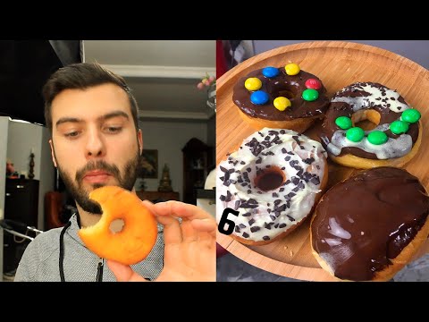 🍩უგემრიელესი დონატები🍩 / ბავარიული კრემი 🍨